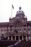 Front View of Famous Vintage Architectural Council House in Victoria Square, Birmingham, England.