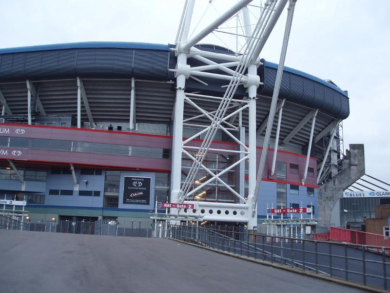 Millennium Stadium, the National Stadium of Wales.Located in the Capital City of Cardiff
