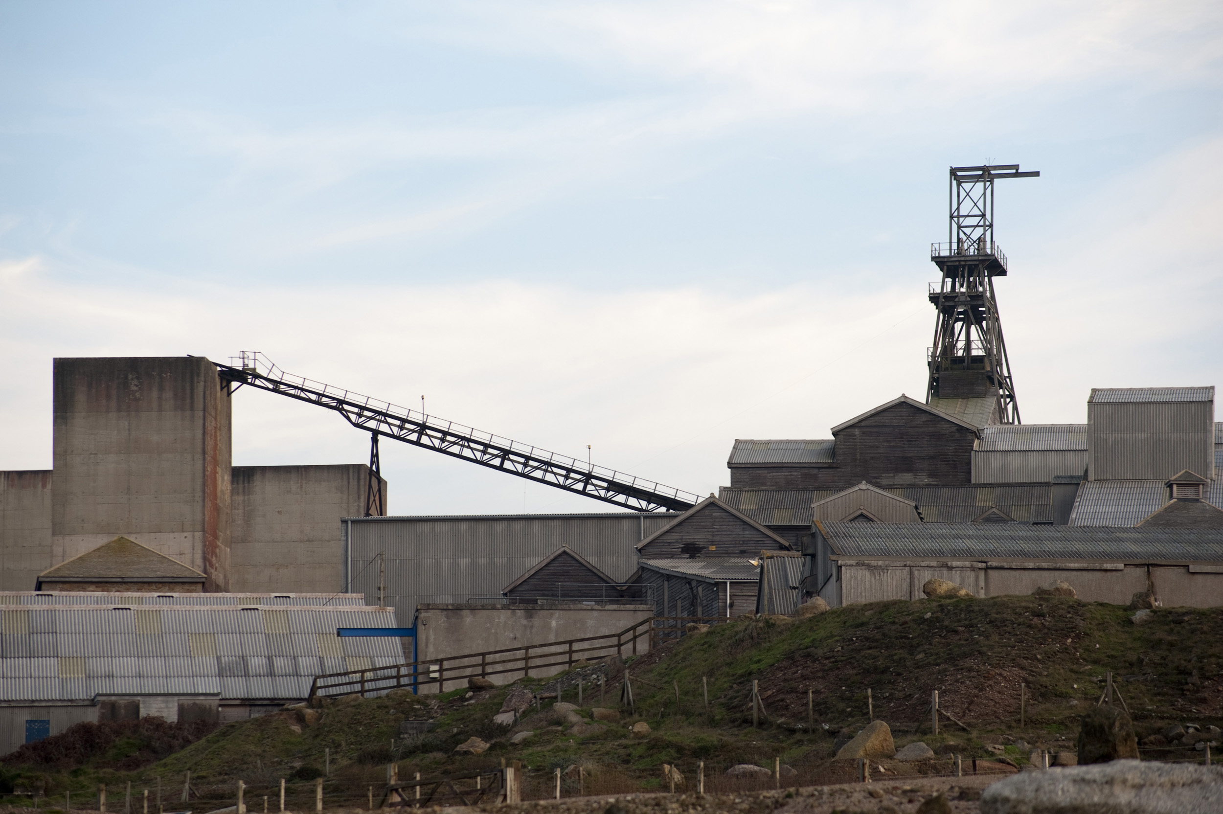 an image of Buildings at the The Geevor Tin Mine working museum
