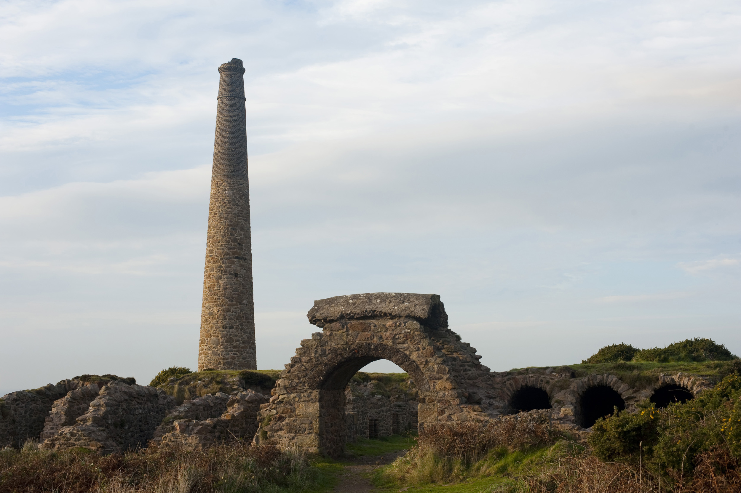 an image of Cornish mining heritage at Botallack, Part of the Cornwall Mining Landscape World Heritage Site