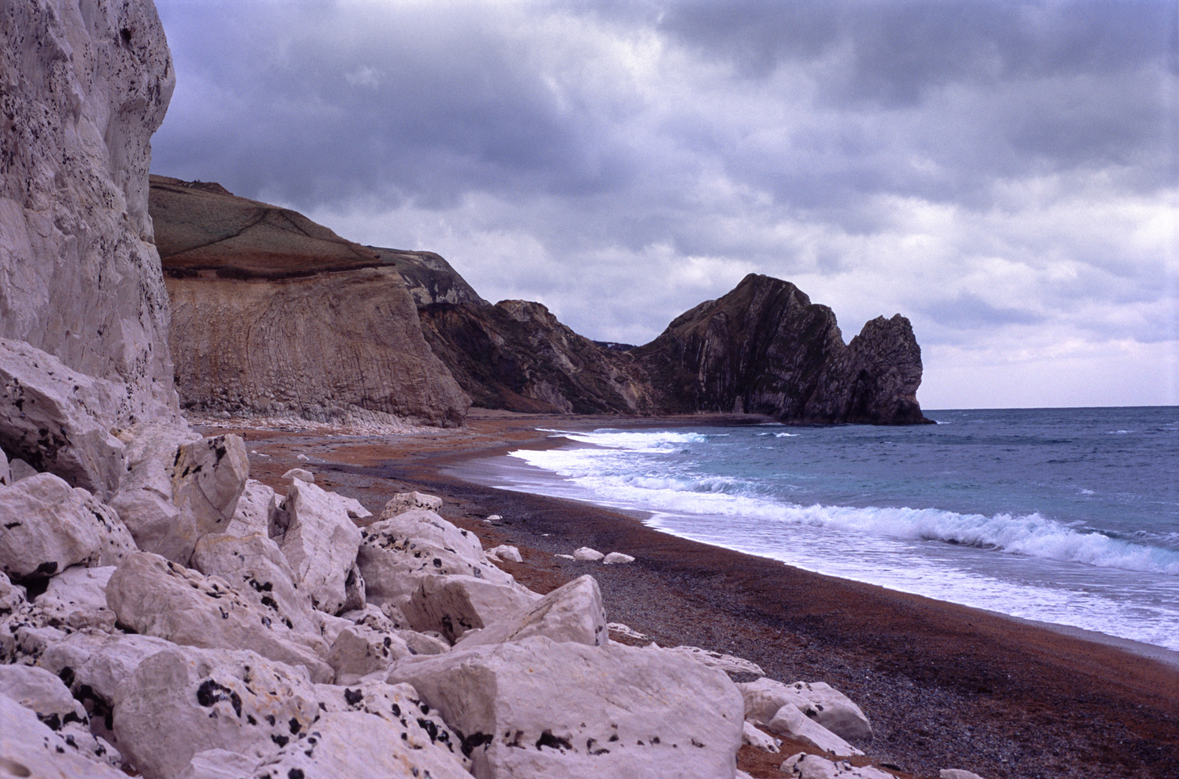 an image of beach near durdle door and lulworth cove