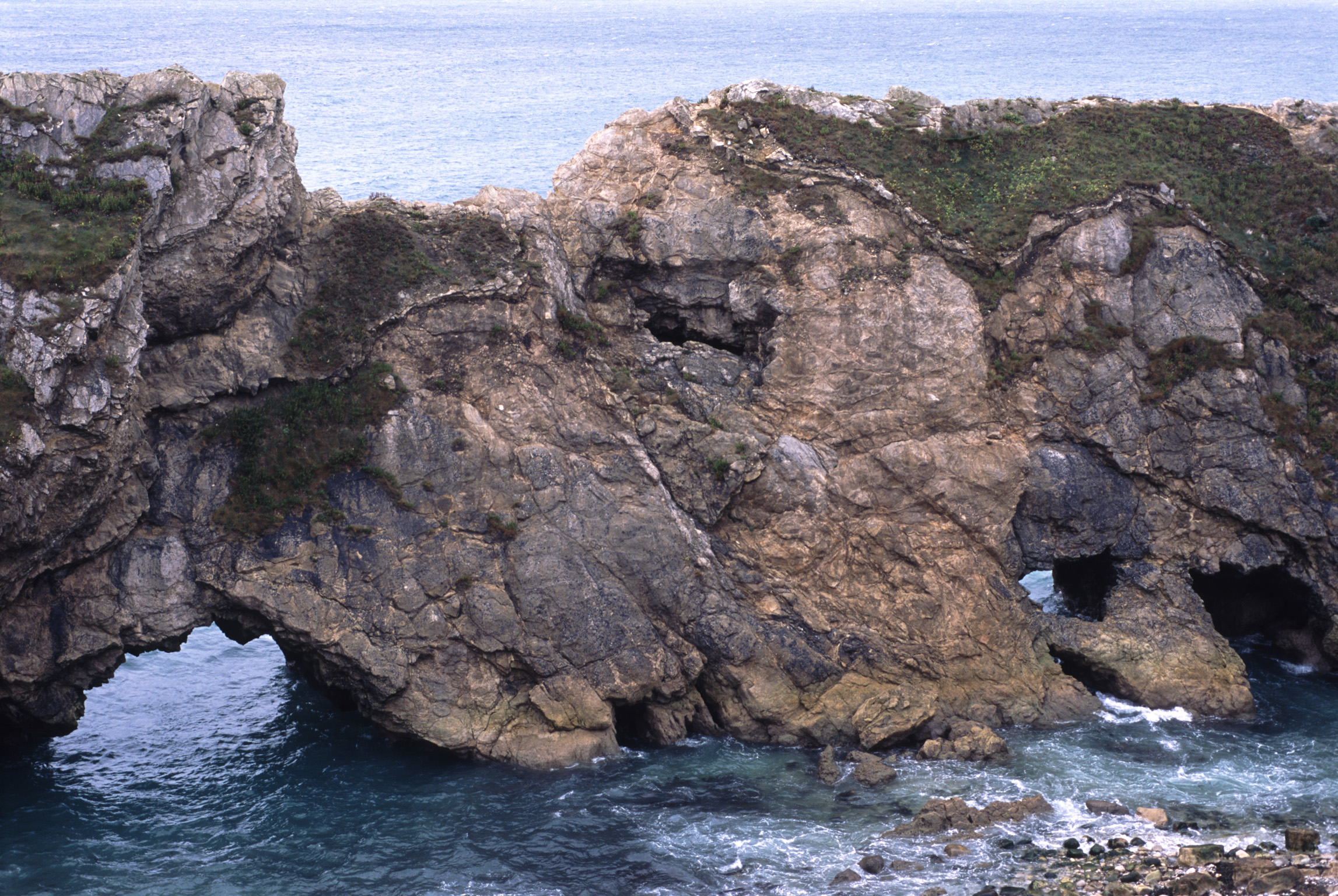 an image of stair hole, near lulworth cove