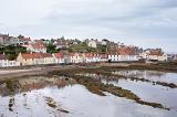 Low tide at Pittenweem, Scotland, a picturesque fishing village on the Fife coast