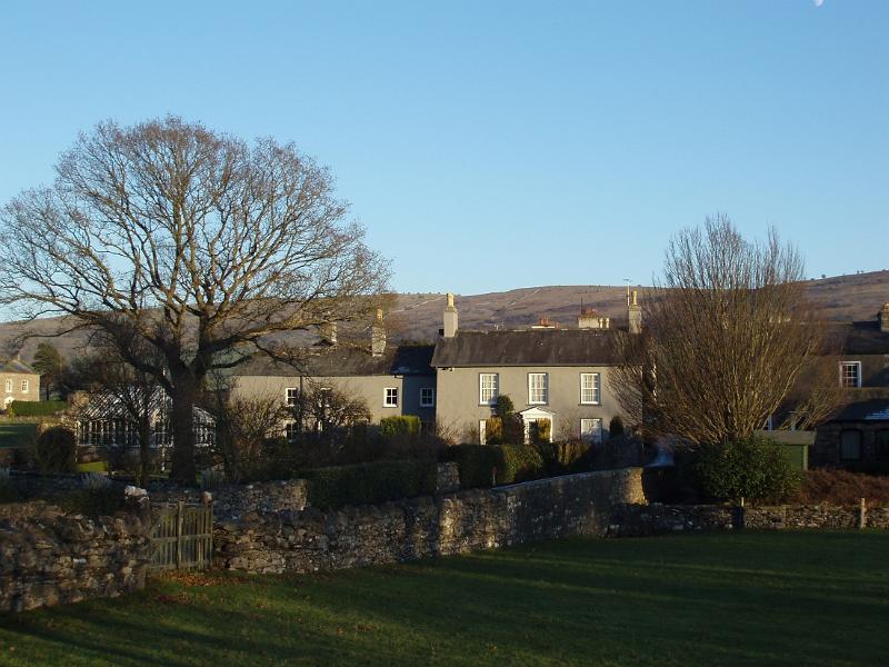 houses in the village of cartmel
