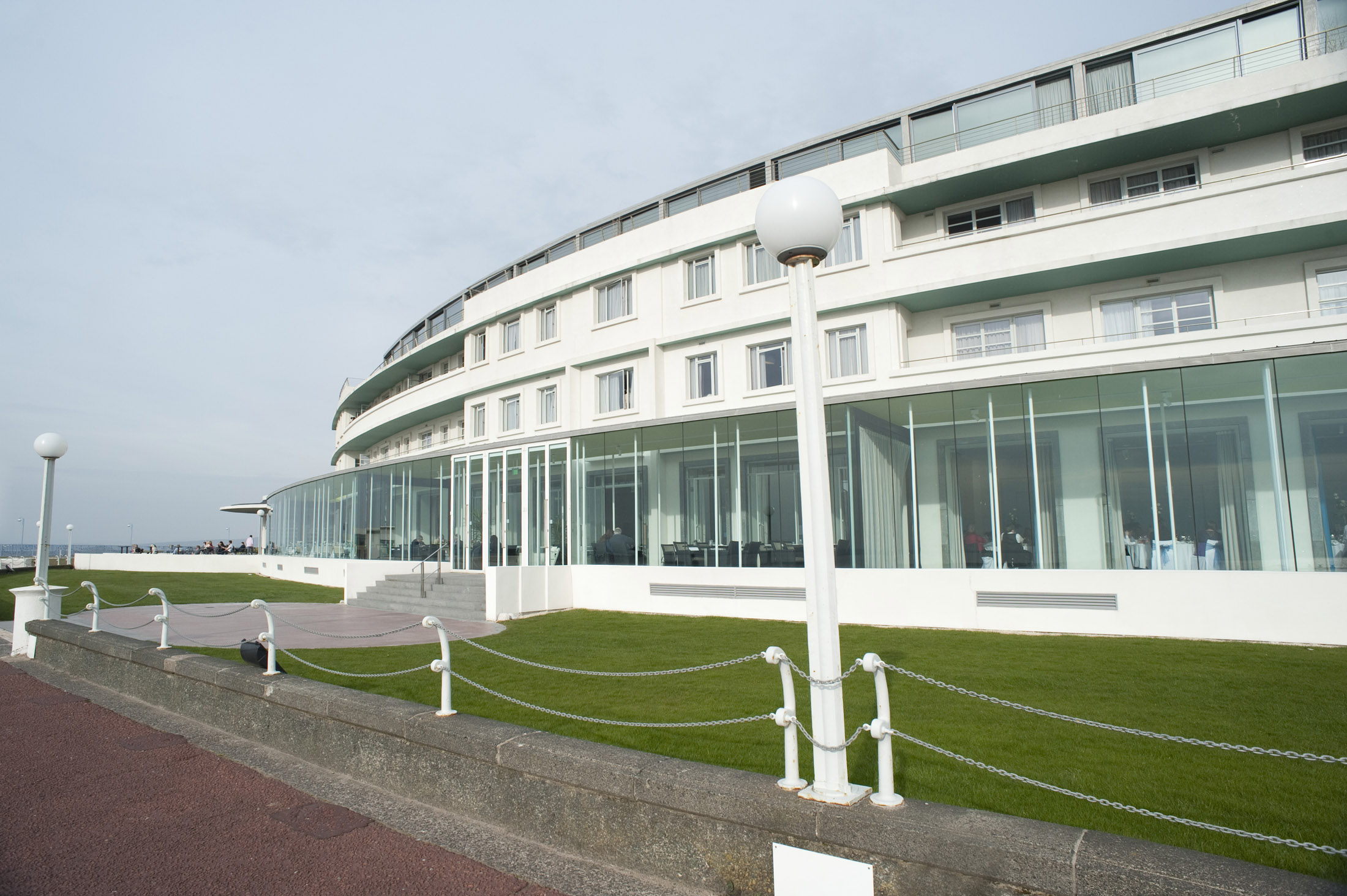 an image of the midland hotel on morecambe sea front following its 2008 renovation