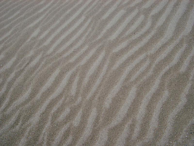 Close up Textured Beach Sand with Abstract Design for Wallpaper Backgrounds.