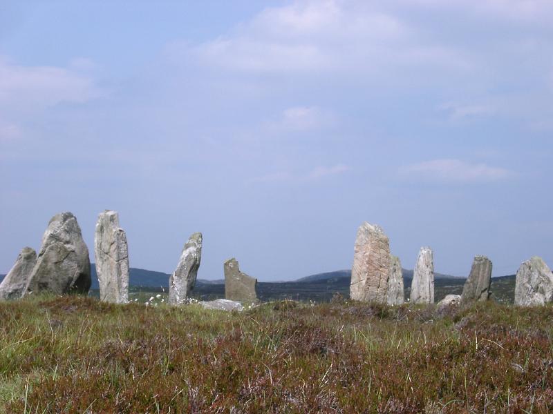 Prehistoric Callanish Monolith Standing Stones, Lewis, Outer Hebrides, Scotland