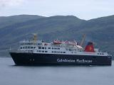Ferry - the Caledonian MacBrayne, a Scottish ferry providing transport to the islands of the Hebrides