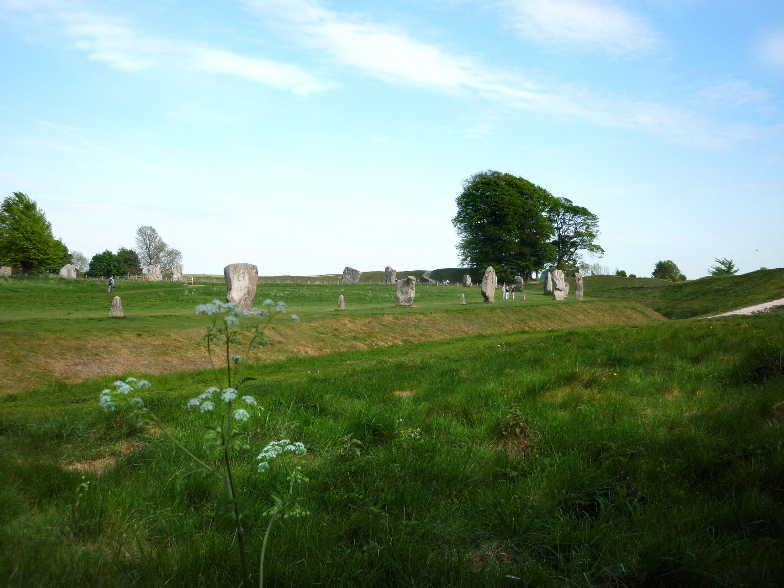 an image of UNESCO World Heritage Site - neolithic stone circle at avebury wiltshire