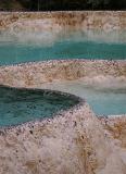 Close Up of Natural Thermal Pools in China