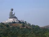 Tian Tan Big Buddha on Hilltop at Ngong Ping, Lantau Island, Hong Kong, China