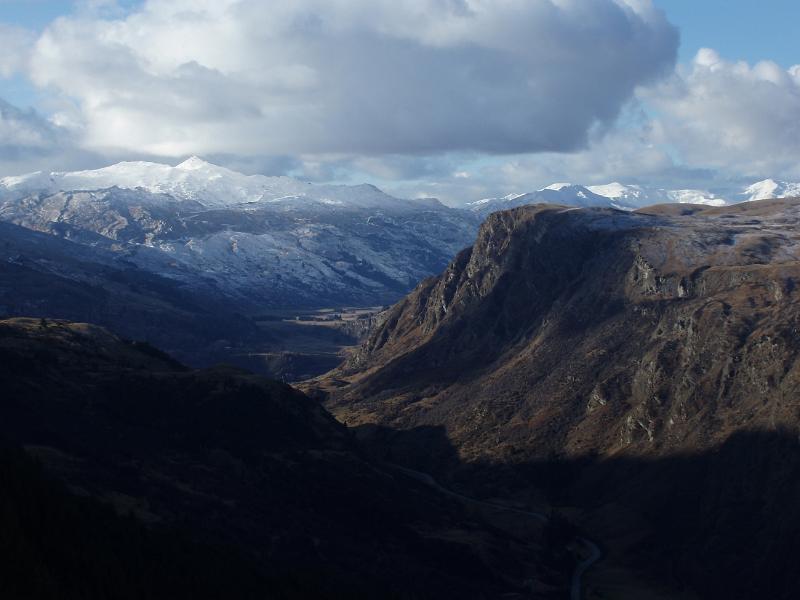 spectacular views around queenston, newzealand