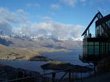 view of lake lake wakatipu from bobs peak and the bungee jump
