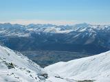 mountain winter sports at the remarkables ski area, queenstown newzealand