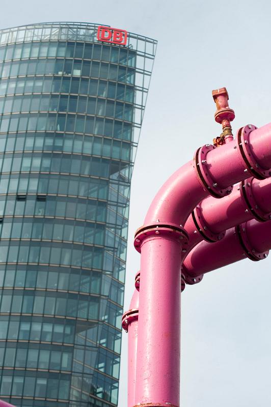 offices of the deutsche bahn, potsdamer platz, berlin, germany