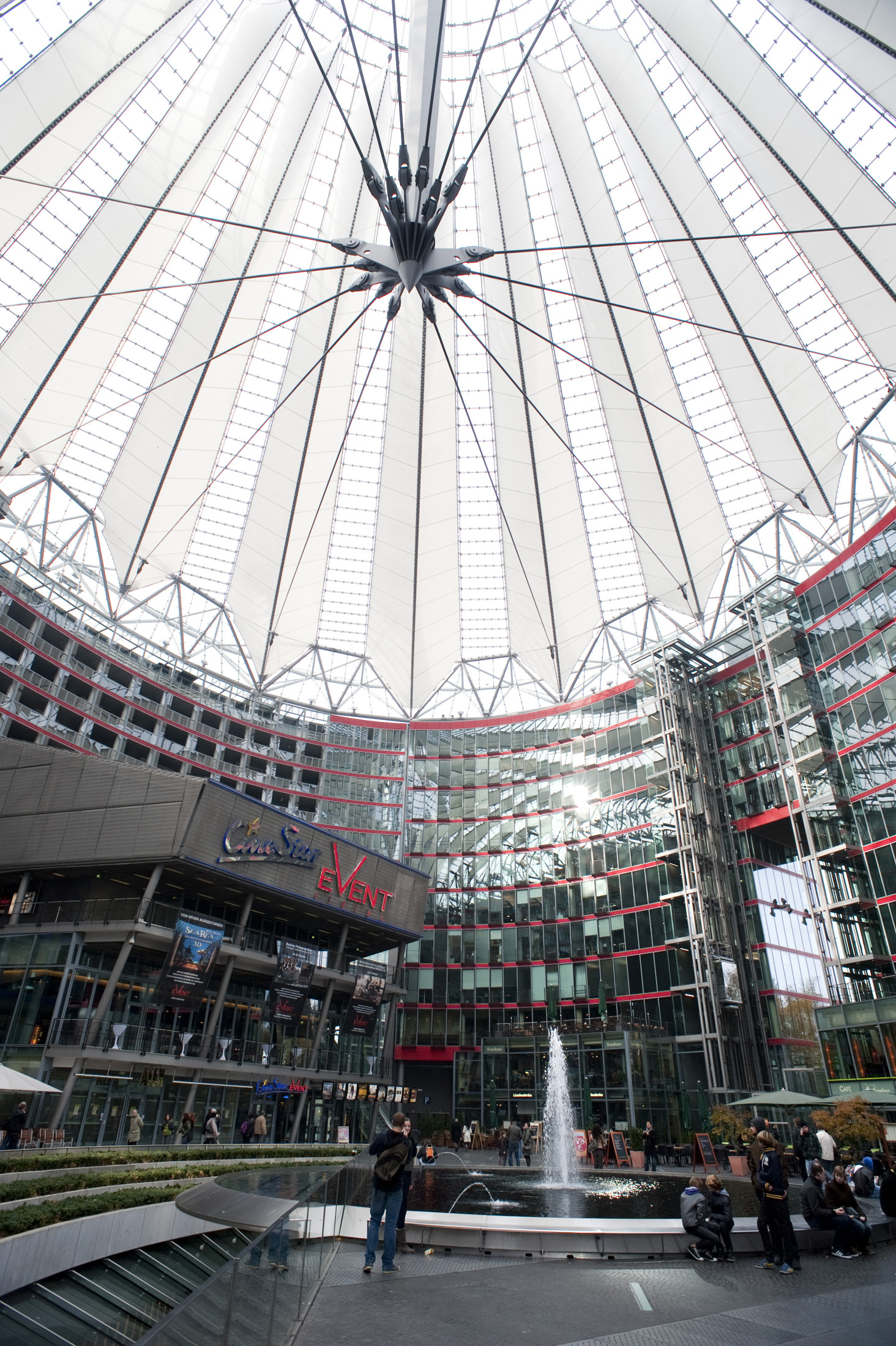 an image of Sony centre, potsdamer platz, berlin, germany