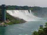 Overview of American Falls at Niagara Falls