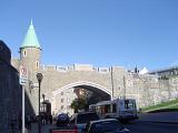 Saint John Gate Fortification in Quebec City, Canada