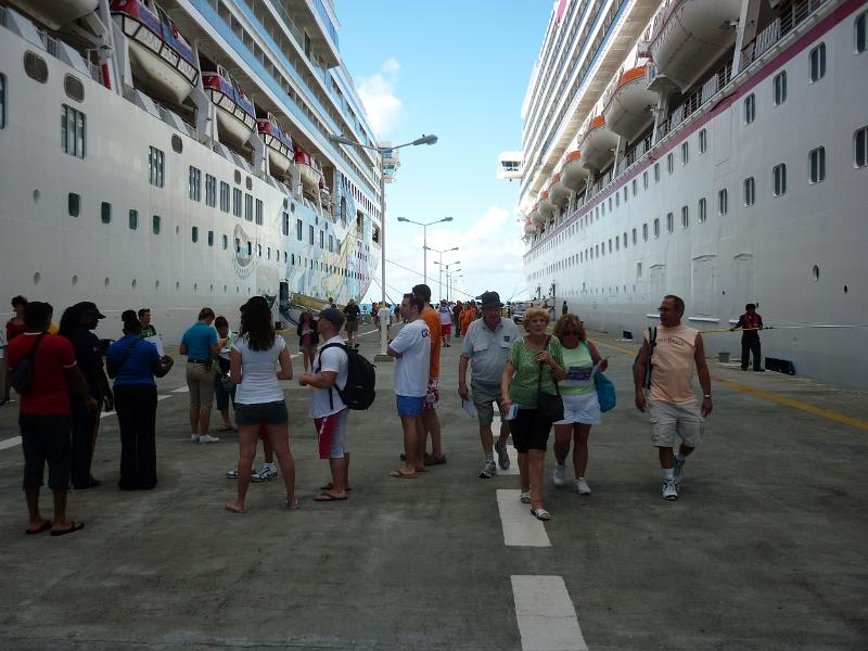passengers boarding a cruise ship
