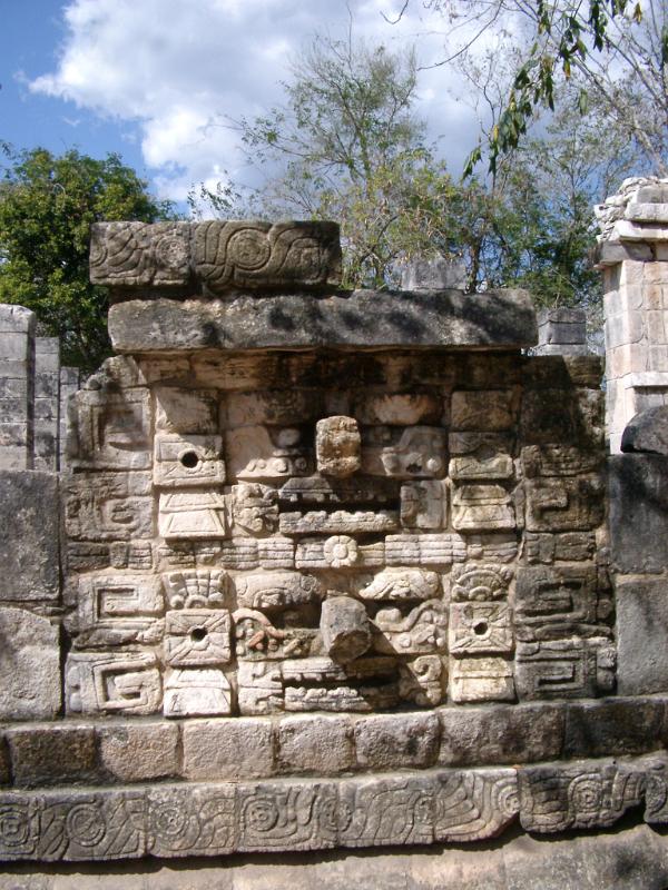 Chitzen Itza, in Yucatan state in Mexico, the site of important Mayan ruins