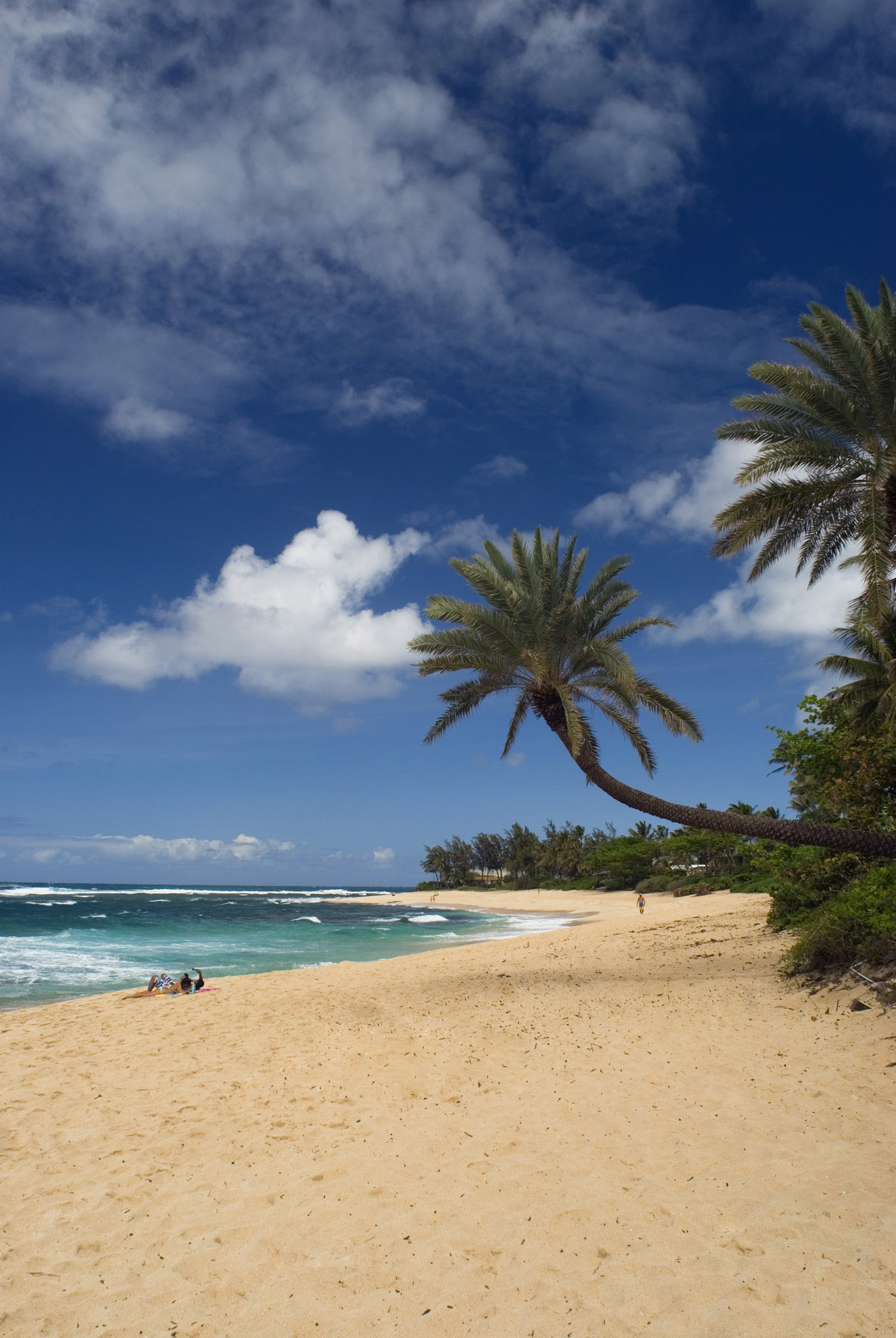 an image of Beautiful Sunset Beach Captured at Day Light in Extensive View. A Perfect Place for Vacation.