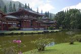 Byodo-In Temple in Valley of the Temples, Oahu, Hawaii