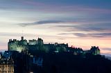 Edinburgh Rock with Edinburgh Castle on top