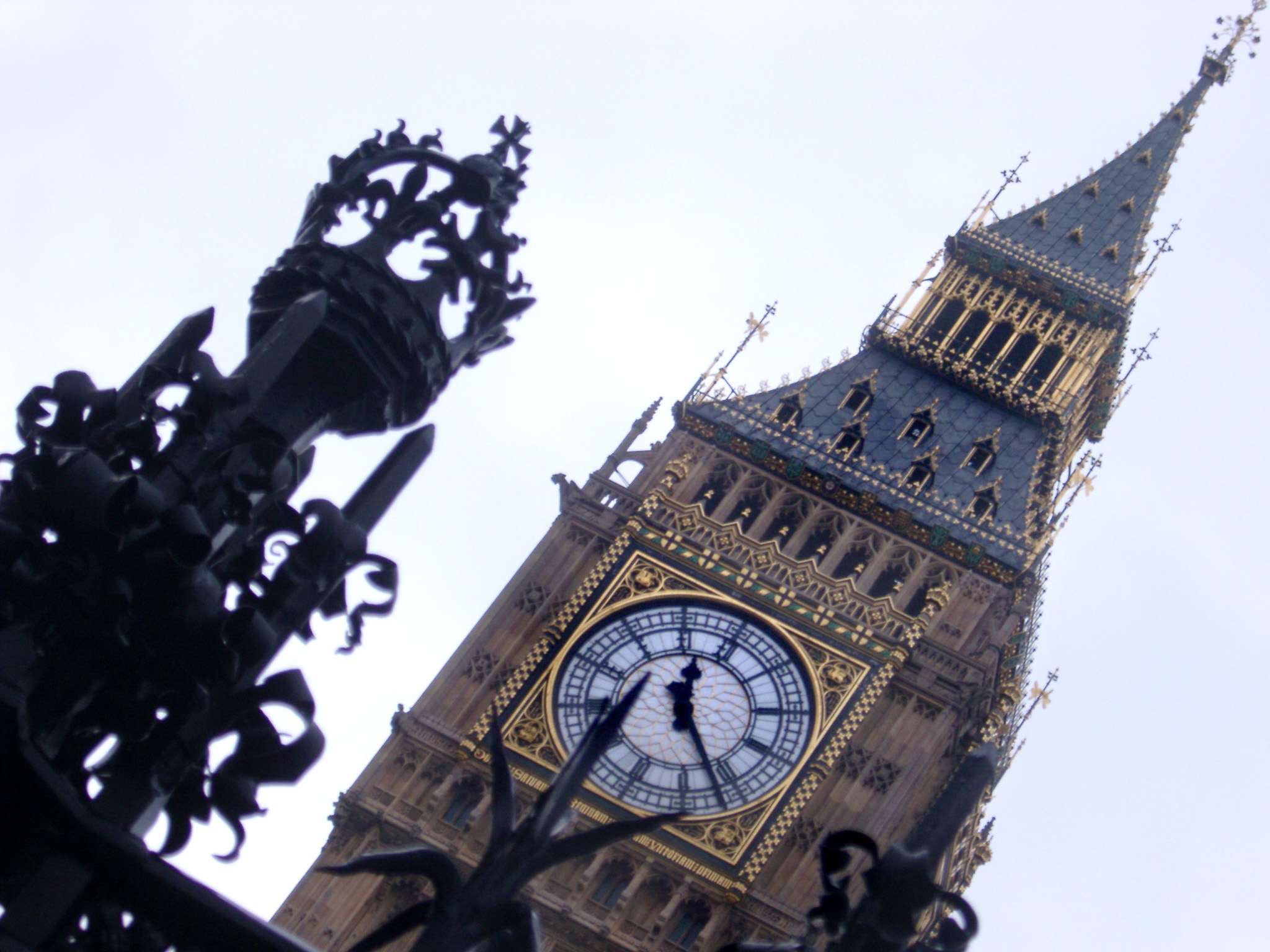 an image of View of Big Ben or the Westminster Tower, the original clock tower of the old Palace of Westminster and now an iconic tourist attraction