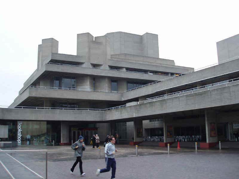 Royal National Theatre Building in London. It is also known as the National Theatre of Great Britain.