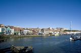 a view of whitby lower harbour and the quayside along st annes staith