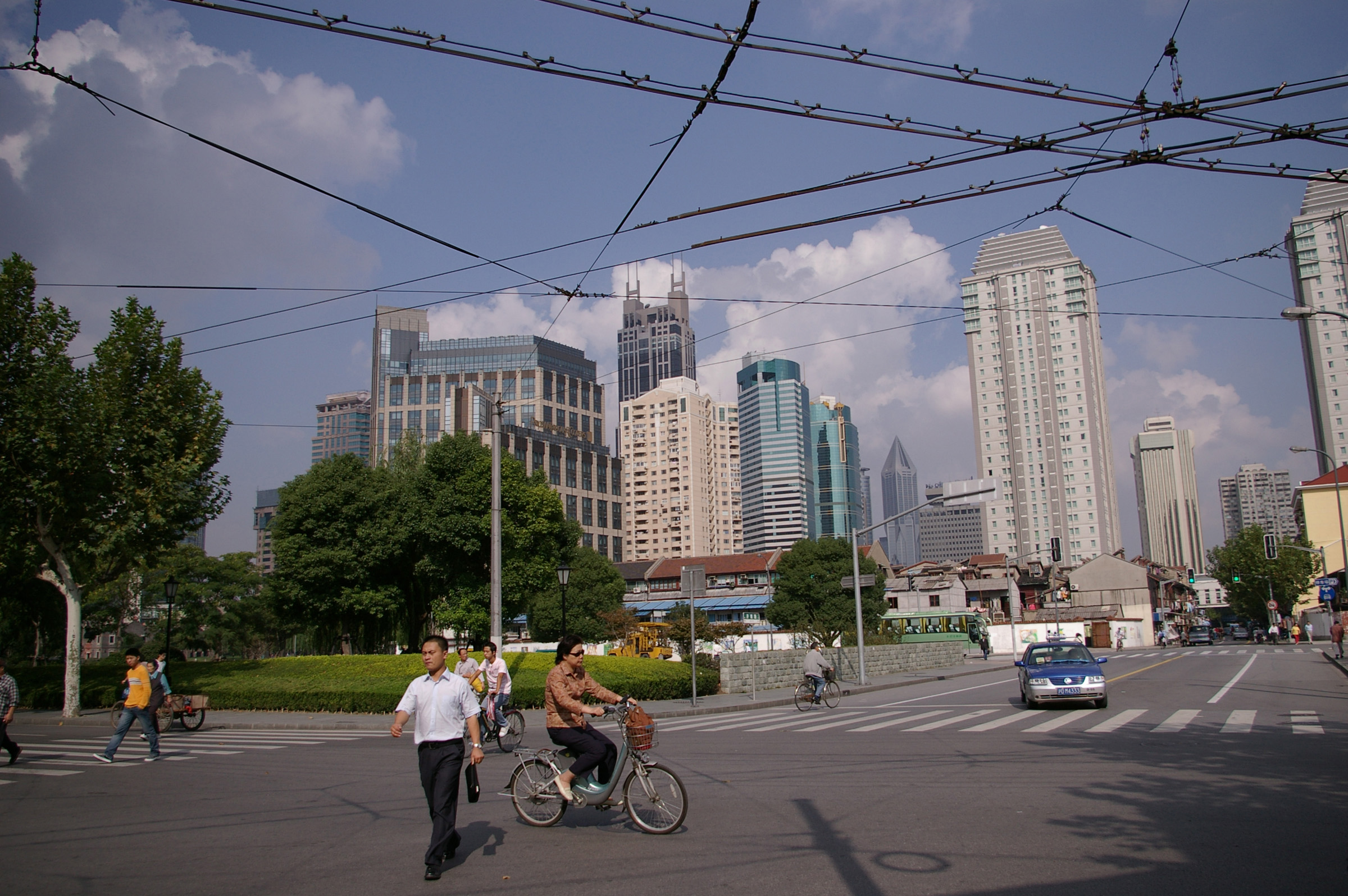 Free Stock photo of High Rise Buildings at Modern Chinese Urban