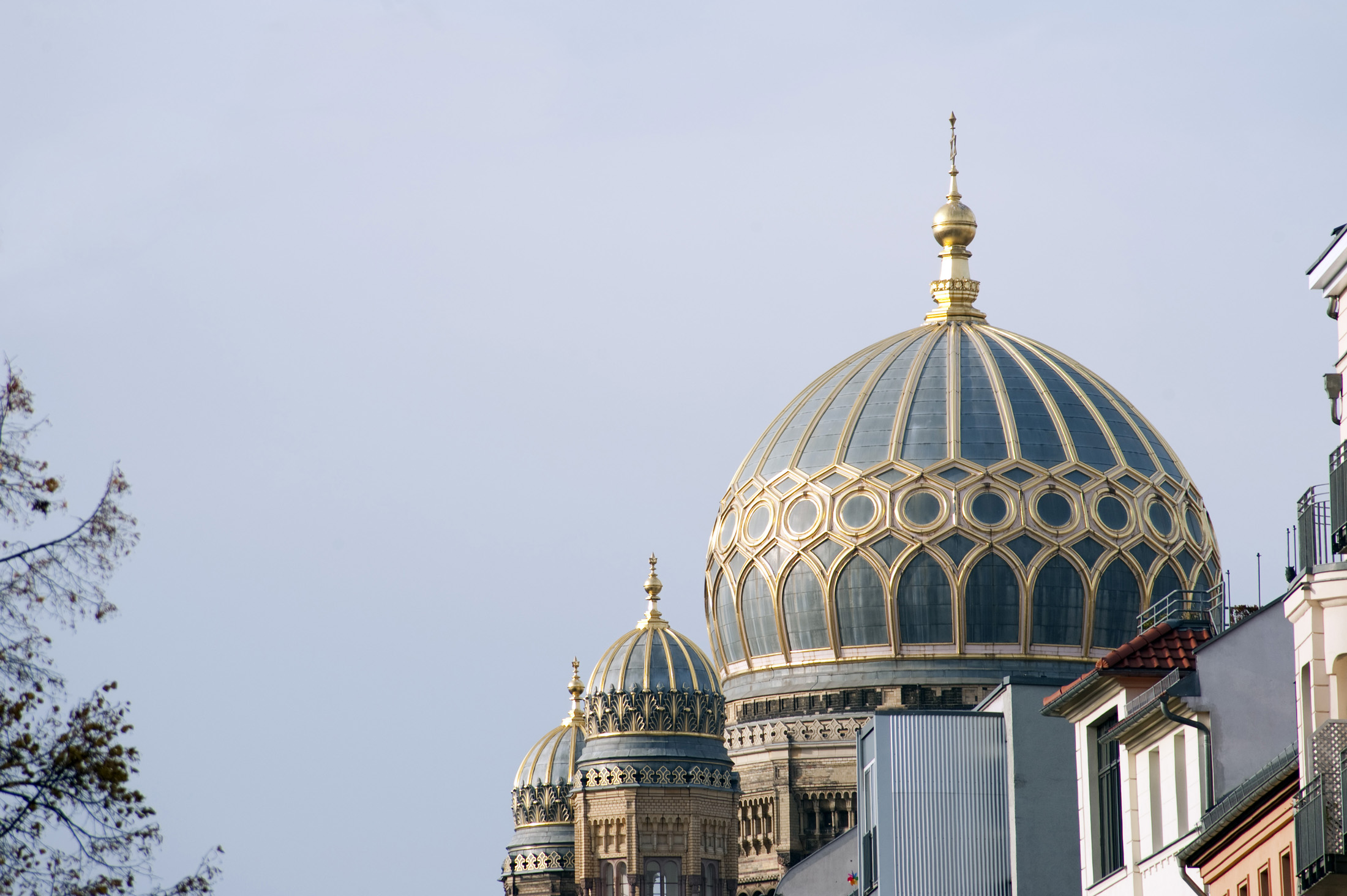 an image of The New Synagogue in berlin, Germany, built from 1859